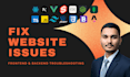 fix reactjs, nextjs, vuejs, nodejs, expressjs, mongodb, jquery, tailwind css