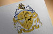 design a custom emblem, family crest, coat of arms logo