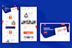 create bussiness landing page design or sales page design using elementor pro
