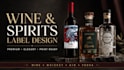 design premium wine and spirits bottle labels
