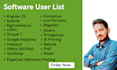 collect software user data