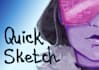sketch characters from a fantasy story, film, game, or comic