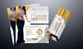 do flyer matching ticket, event ticket, invitation in 6hrs