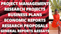 do project management, research methods, and business plans
