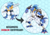 draw your favorite digimon or fake digimon in digimon style