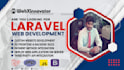 do web development using laravel in PHP