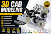 create 3d cad models for product design and mechanical parts