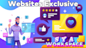 do your dream website professional and exclusive