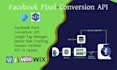 set up or fix  facebook pixel, conversion API with GTM, IOS 14 update