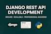 build your django rest API