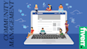 be your community and social media manager