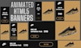 design animated HTML 5  banner ads for google ads in 24 hour
