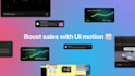 create engaging UI motion ads for instagram facebook tiktok