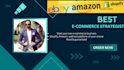 start a dropshipping business  in amazon, shopify and walmart