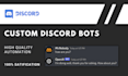 create a discord bot