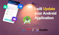 update and added new feature in your app