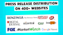 online press release distribution
