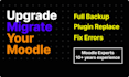 upgrade your moodle website to latest version