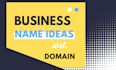 generate appealing business name ideas with domain