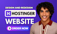 desgn hostinger website hostinger wordpress website hostinger website redesign