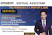 be amazon fba private label and wholesale virtual assistant