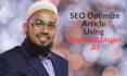 write SEO optimized articles and blog posts using ai tools