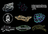 create  chrome y2k and streetwear for your clothing logo