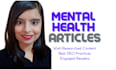 write you a high quality article on mental health topics