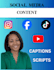 write enticing social media captions
