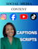 write enticing social media captions