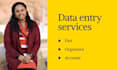 assist with complete data entry services online