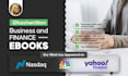 write a business or financial ebook for SEO lead generation