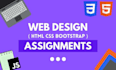 convert your PSD files into HTML,CSS and bootstrap