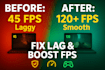 fix PC lag, boost fps, and deliver esports level optimization