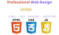 be your frontend web developer, bootstrap, javascript