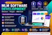 build secure blockchain MLM software with smart contracts