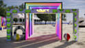 render outdoor formal and informal event design