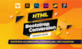 build website development as full stack developer, front end developer