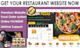 create your restaurant website with online food delivery