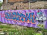 make real graffiti and mural on the street wall