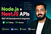 build nodejs nestjs express rest apis and backend integrations