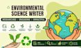 write environmental science articles, blogs, and research based content