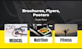 create medical brochures, flyers and posters