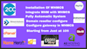 do install, modify, configure, upgrade, migrate, and fix errors on your whmcs
