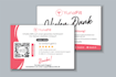 thank you card modern design for you product