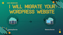 migrate transfer your wordpress website
