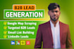 do google map lead generation and data extraction