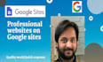 design a professional website on google sites