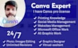 be your canva expert designer