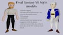 do final fantasy vii style characters